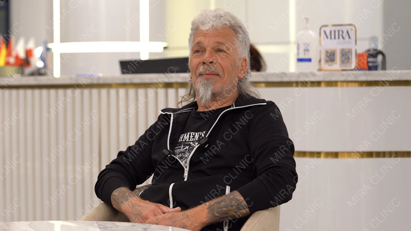 Thommen Dieter arrived at Mira Clinic